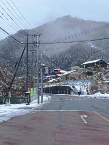 140号線、贄川信号から山梨方面