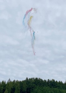 龍勢祭りのロケット